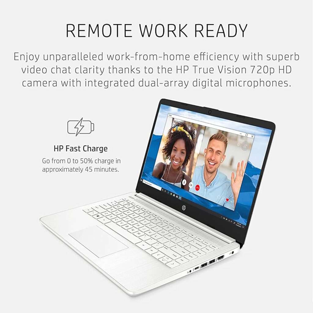 HP 2023 Newest 14 Laptop for Productivity and Entertainment,14 FHD Display, 16GB RAM, 1TB SSD, AMD Ryzen 3 Processor Upto 3.5GHz, Type-C, HDMI, Fast Charge, 10 Hrs Long Battery Life, Windows 11