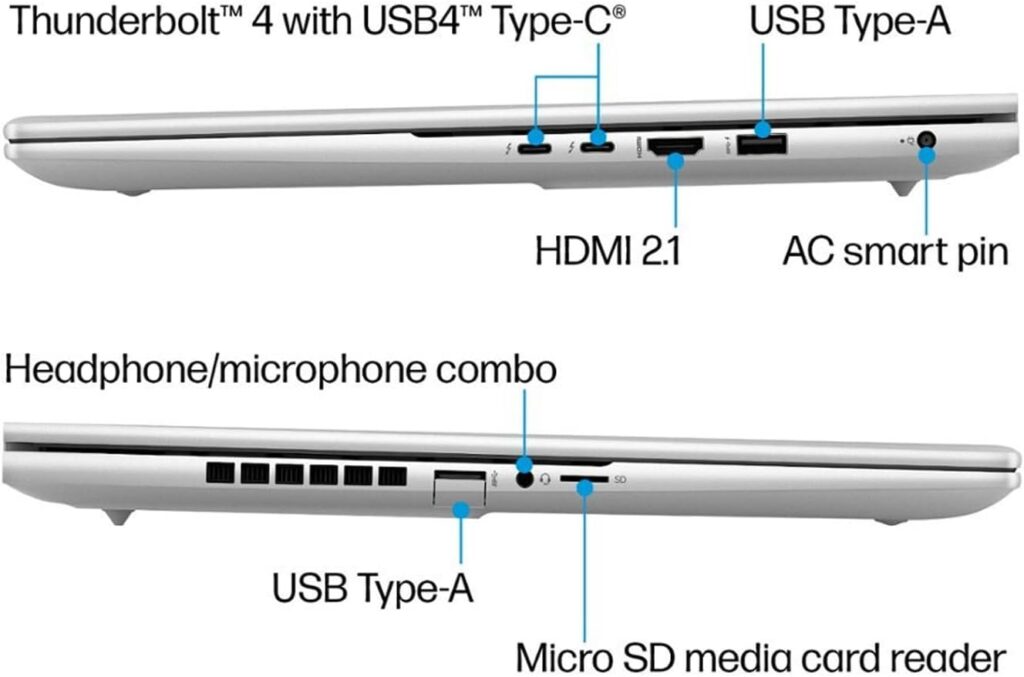 HP Envy 16 WQXGA (2560 x 1600) Touchscreen Laptop, Intel Core i9-13900H Processor, GeForce RTX 4060 Graphics, Backlit Keyboard, Wi-Fi 6E, Audio by Bang  Olufsen, Windows 11 (64GB RAM | 2TB PCIe SSD)