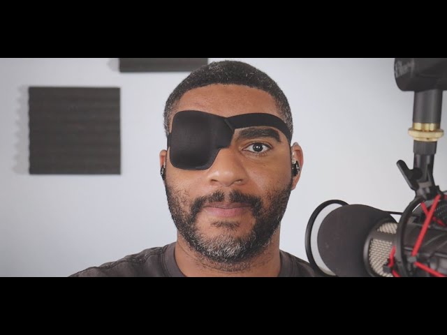 Demo in Use   FCAROLYN 3D Eye Patch Right Eye