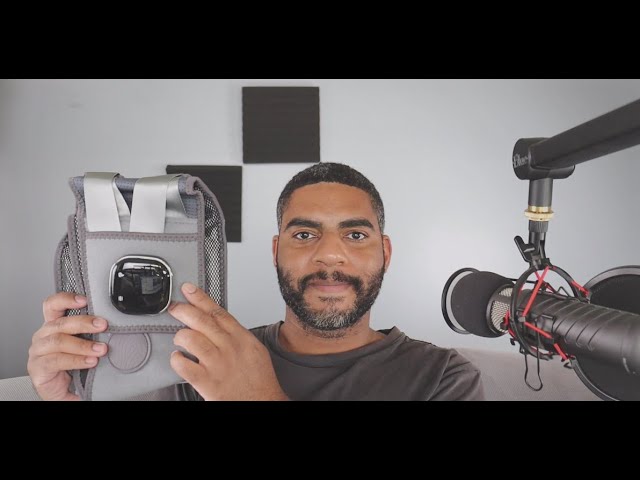 ALLJOY Cordless Heating Pad Massager Lower Back Massager Demo and Review